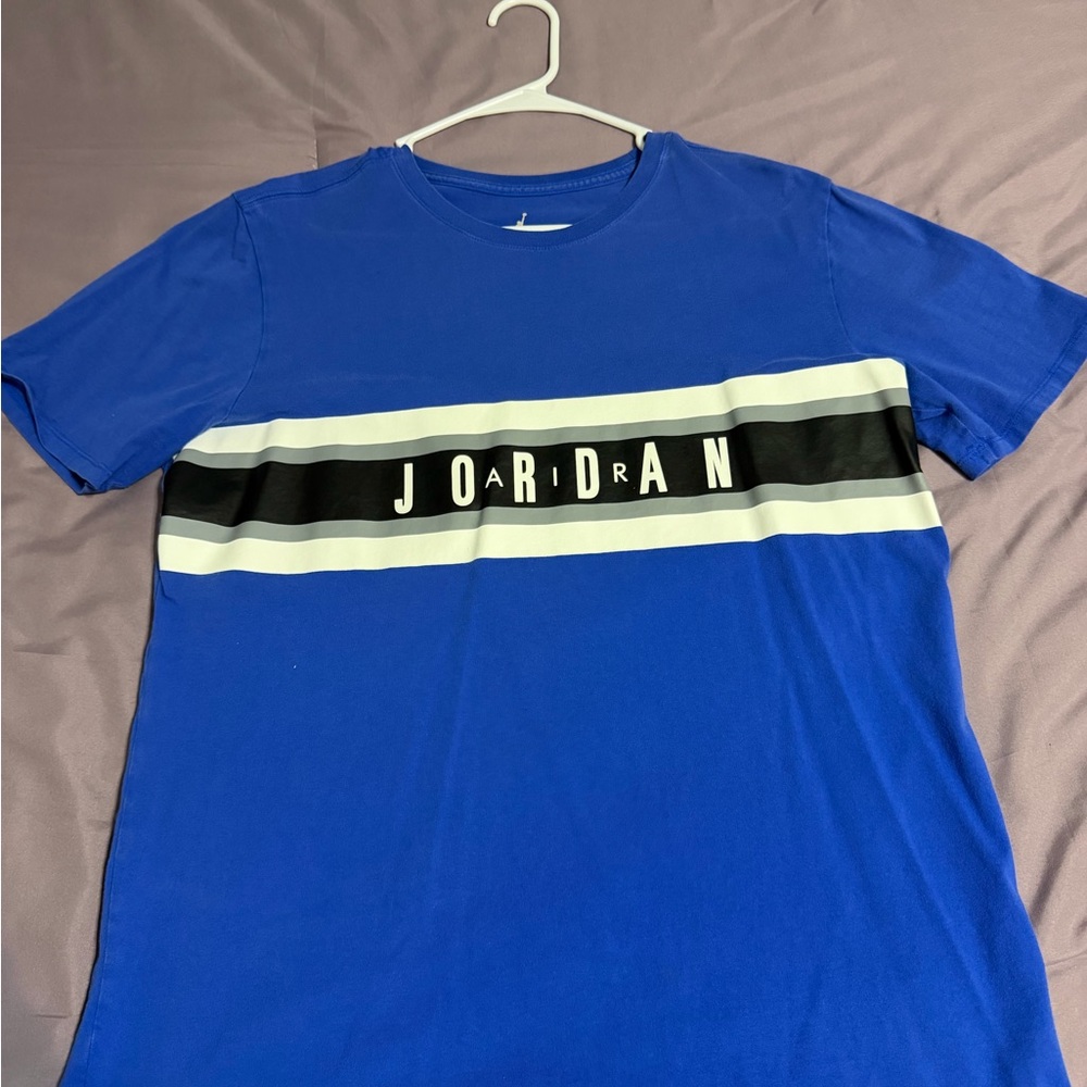Jordan Blue and Black Men's Tee